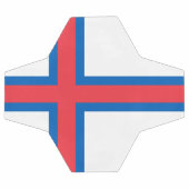 Fahne der Färöer Fußball (Flach)