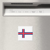 Fahne der Färöer Magnet (In Situ (Geschirrspüler))