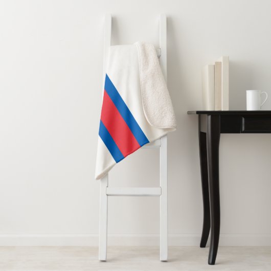 Fahne der Färöer Sherpadecke (Beispiel)