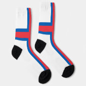 Fahne der Färöer Socken (Rechts)