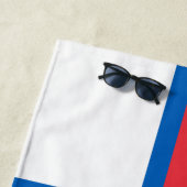 Fahne der Färöer Strandtuch (Beispiel)