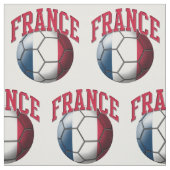 Fahne der französischen Fußballweltmeisterschaft Stoff (Muster)