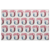 Fahne der französischen Fußballweltmeisterschaft Stoff (Fat Quarter (45,7 x 55,9 cm))