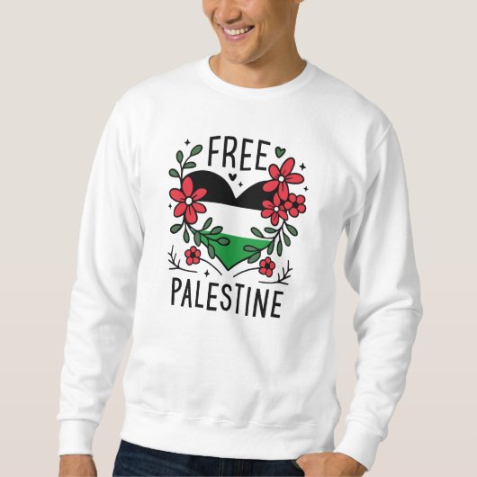Fahne der freien Paläste Sweatshirt (Vorderseite)