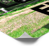 Fahne der Freiheit Poster (Ecke)