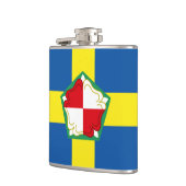 Fahne der Hüftflasche Pembrokeshire Flachmann (Links)