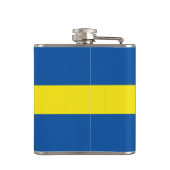 Fahne der Hüftflasche Pembrokeshire Flachmann (Rückseite)