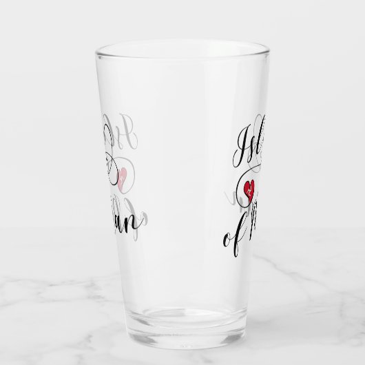 Fahne der Insel Man im Herzen, Manx Glas (Links)