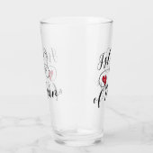 Fahne der Insel Man im Herzen, Manx Glas (Rechts)