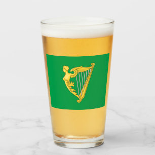 Fahne der irischen Republikaner Glas