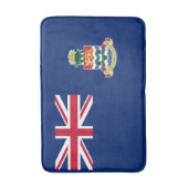 Fahne der Kaimaninseln Badematte (Vorderseite Vertikal)