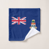 Fahne der Kaimaninseln Badhandtuch Set (Waschlappen)