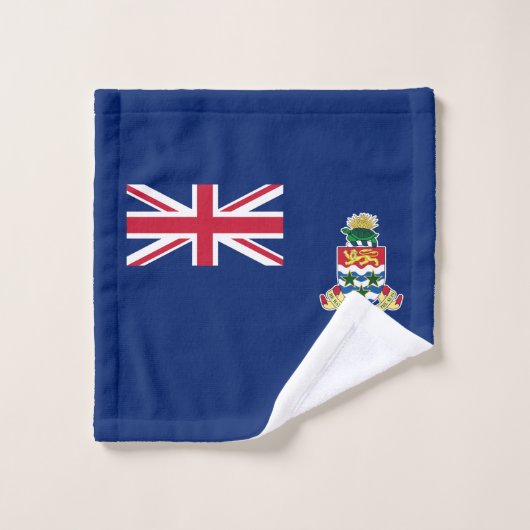Fahne der Kaimaninseln Badhandtuch Set (Waschlappen)