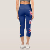 Fahne der Kaimaninseln Capri Leggings (Rückseite)