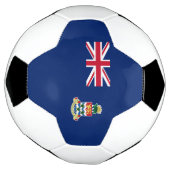 Fahne der Kaimaninseln Fußball (Gedreht)