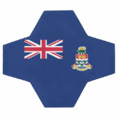 Fahne der Kaimaninseln Fußball (Flach)