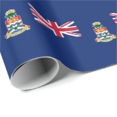 Fahne der Kaimaninseln Geschenkpapier (Rolleneckpunkt)