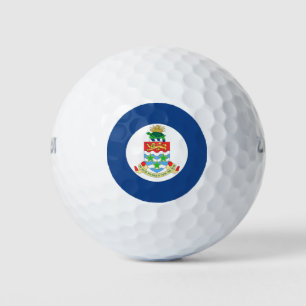 Fahne der Kaimaninseln Golfball