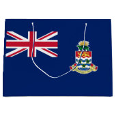 Fahne der Kaimaninseln Große Geschenktüte (Vorderseite)