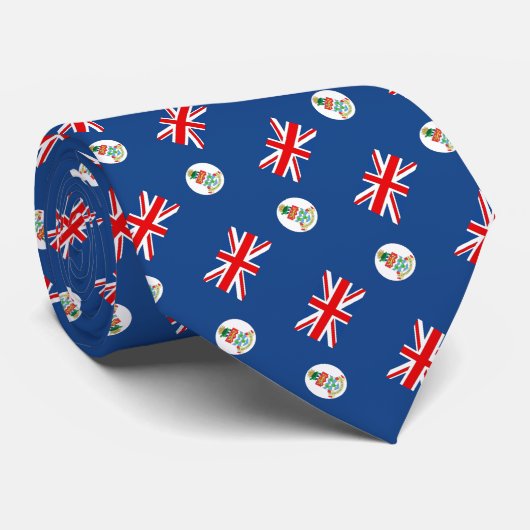 Fahne der Kaimaninseln Krawatte (Gerollt)