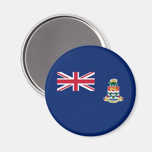 Fahne der Kaimaninseln Magnet (Vorderseite/Rückseite)