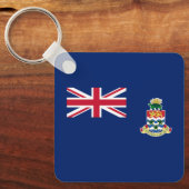 Fahne der Kaimaninseln Schlüsselanhänger (Vorderseite)