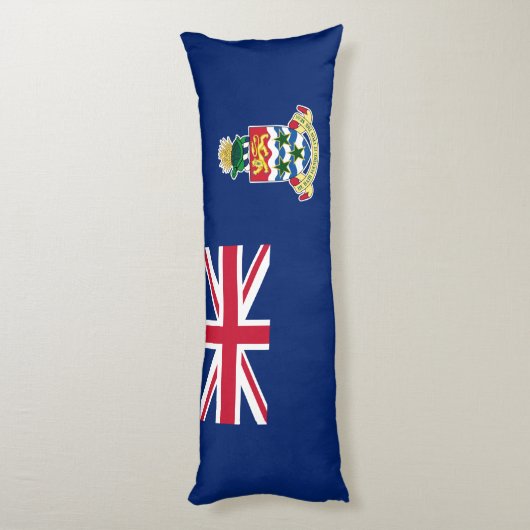 Fahne der Kaimaninseln Seitenschläferkissen (Rückseite (Vertikal))