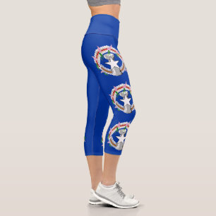 Fahne der Nördlichen Marianen Capri Leggings