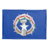 Fahne der Nördlichen Marianen Kissenbezug (Rückseite)