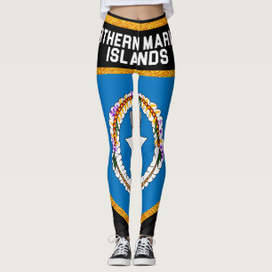 Fahne der Nördlichen Marianen Leggings