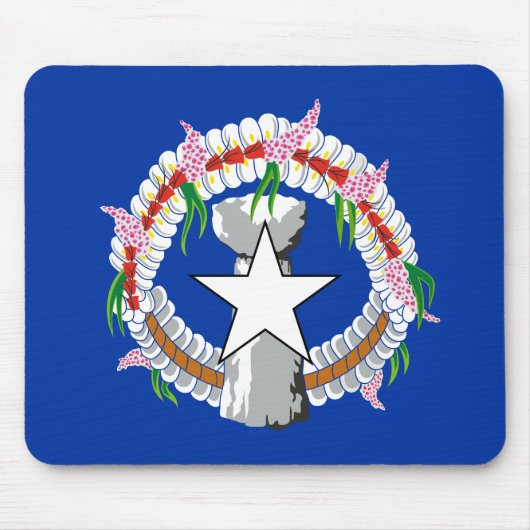 Fahne der Nördlichen Marianen Mousepad (Vorne)