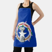 Fahne der Nördlichen Marianen Schürze (InSitu)