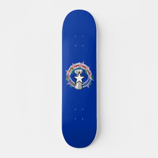 Fahne der Nördlichen Marianen Skateboard (Vorne)