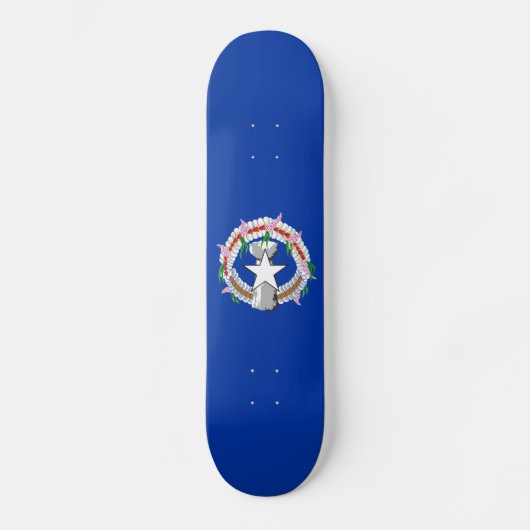 Fahne der Nördlichen Marianen Skateboard (Vorderseite)