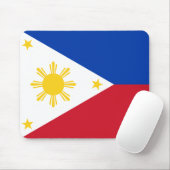 Fahne der Philippinen Mousepad (Mit Mouse)