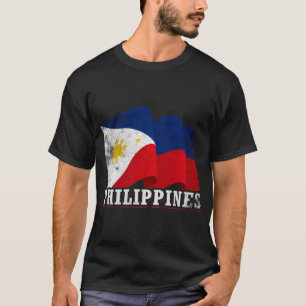 Fahne der Philippinen T-Shirt