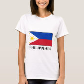 Fahne der Philippinen T-Shirt (Vorderseite)