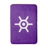 Fahne der Präfektur Tokio, Japan Bathroom Mat Badematte (Vorderseite Vertikal)