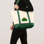 Fahne der sächsischen Tote Tag Tragetasche (Vorderseite (Produkt))