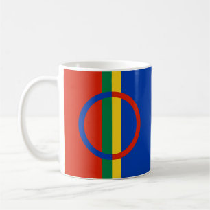 Fahne der Sápmi-Tasse Kaffeetasse