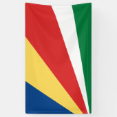Fahne der Seychellen Banner (Vertikal)