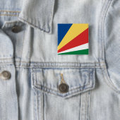 Fahne der Seychellen Button (Beispiel)