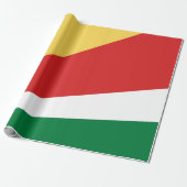 Fahne der Seychellen Geschenkpapier (Ungerollt)