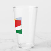 Fahne der Seychellen Glas (Links)