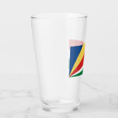 Fahne der Seychellen Glas (Rechts)