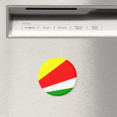 Fahne der Seychellen Magnet (In Situ (Geschirrspüler))