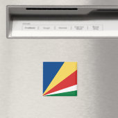 Fahne der Seychellen Magnet (In Situ (Geschirrspüler))