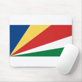 Fahne der Seychellen Mousepad (Mit Mouse)