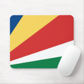 Fahne der Seychellen Mousepad (Mit Mouse)