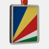 Fahne der Seychellen Ornament Aus Metall (Rechts)
